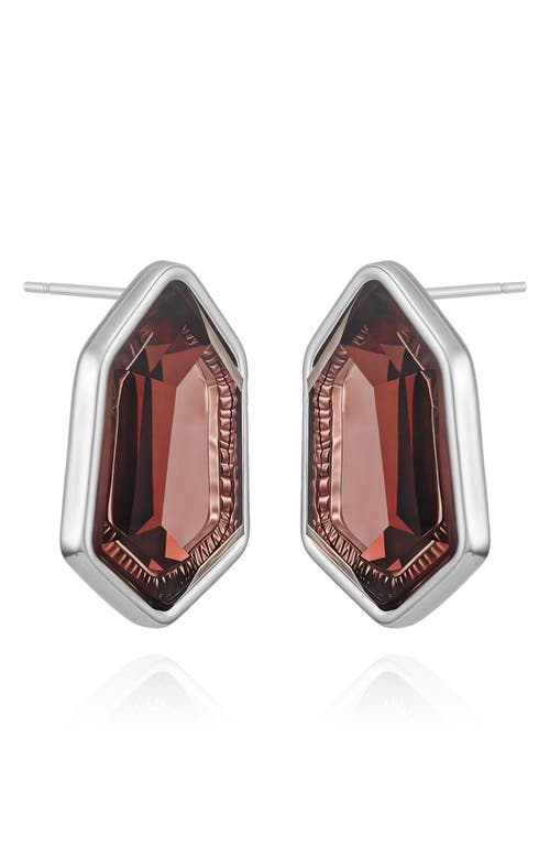 VINCE CAMUTO VINCE CAMUTO GLASS STONE STUD EARRINGS