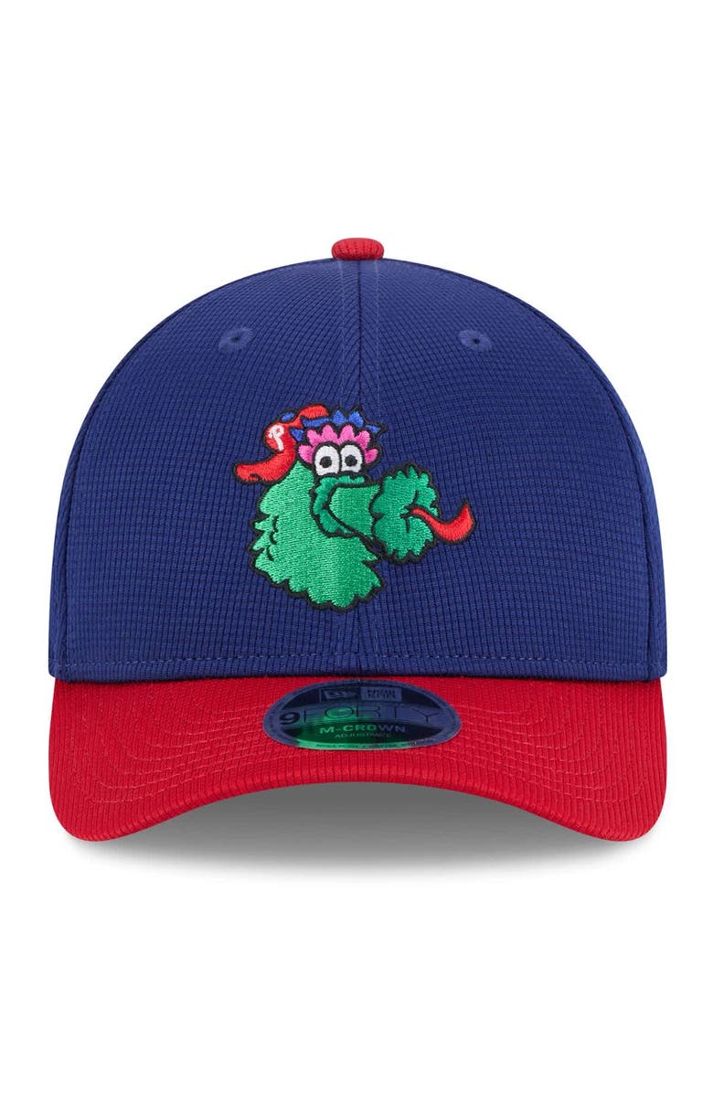 New Era Men's New Era  Royal/Red Philadelphia Phillies 2025 Batting Practice 9FORTY M-Crown Adjustable Hat, Alternate, color, Royal