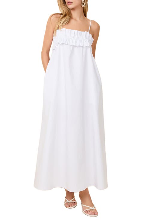 The Sophie Poplin Maxi Dress
