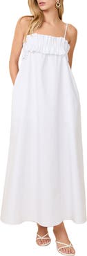 Solid & Striped The Sophie Poplin Maxi Dress