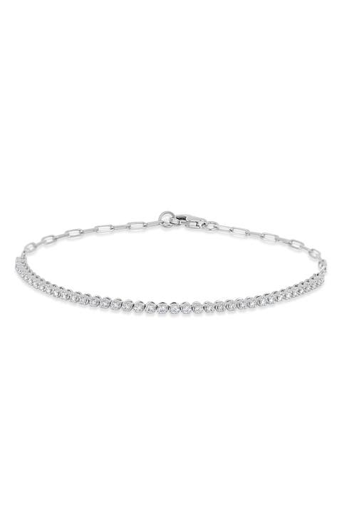 Audrey Diamond Line Bracelet