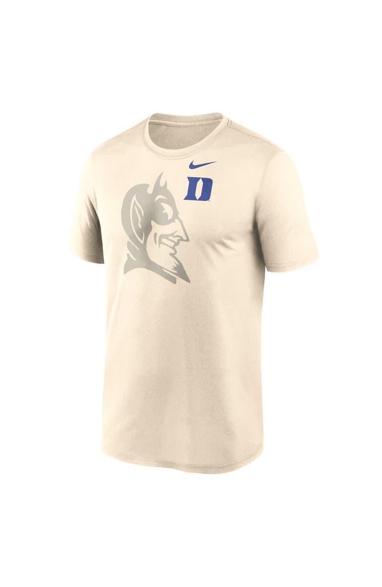 Nike Men's Nike Natural Duke Blue Devils Campus Shadow Legend Performance T-Shirt, Alternate, color, Natural