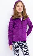 Limeapple Minky Bubble Zip Hoodie