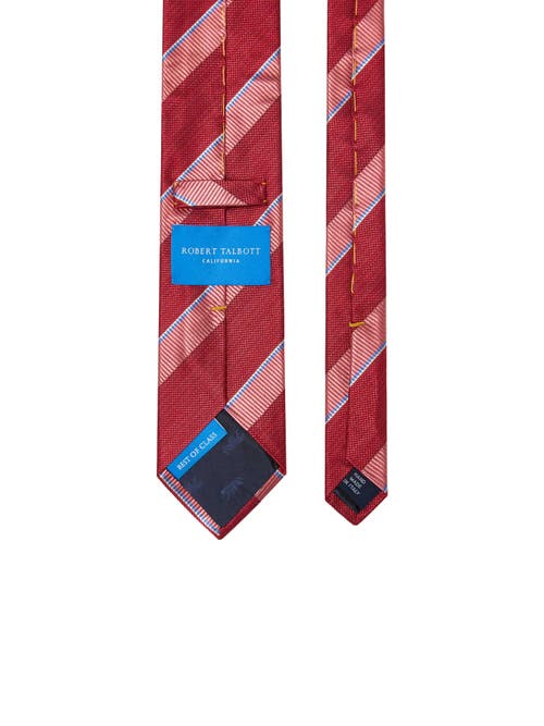Robert Talbot Robert Bold Stripe Best Of Class Necktie