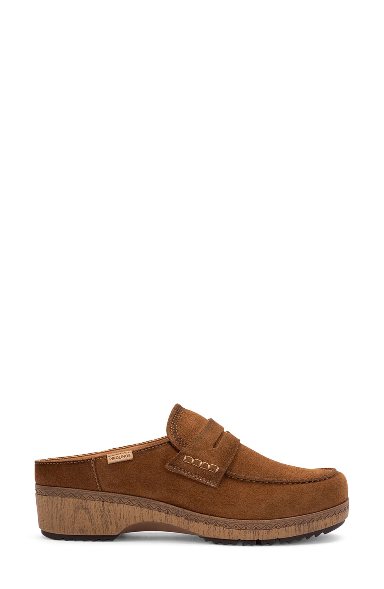 Granada Leather Mule, Alternate, color, BRANDY