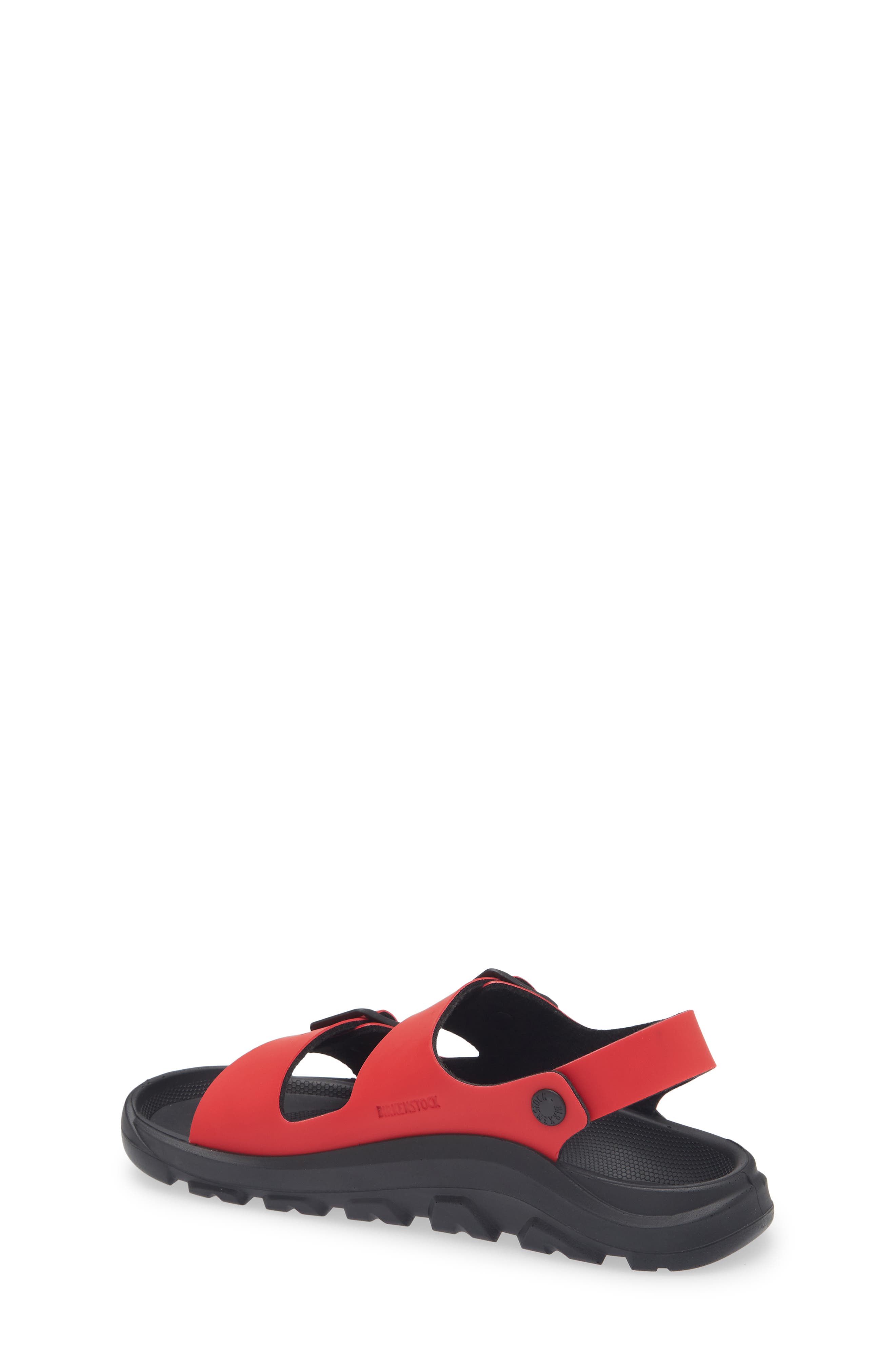 Birkenstock Kids' Mogami Slingback Sandal, Alternate, color, Active Red/ Black