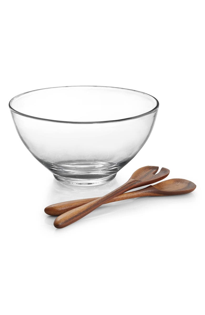 Nambé Moderne Salad Bowl & Servers, Main, color, 