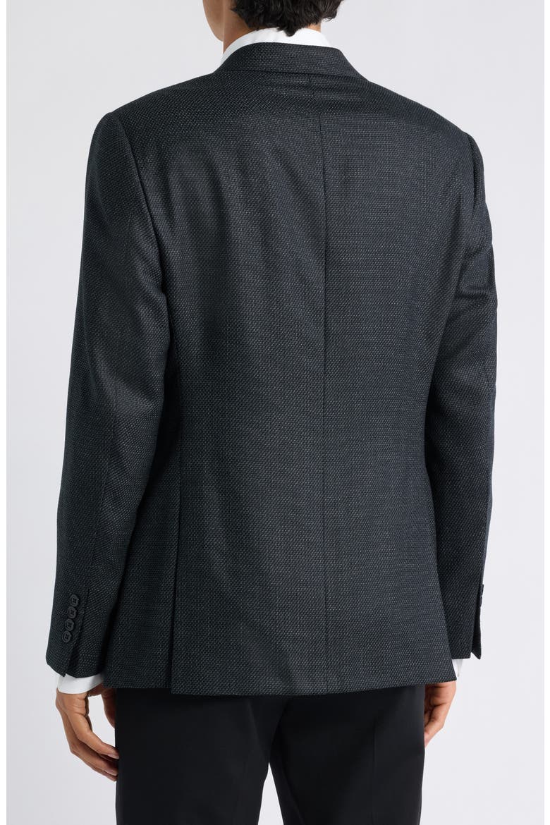 Regular Fit Herringbone Shirt, Alternate, color, WHITE