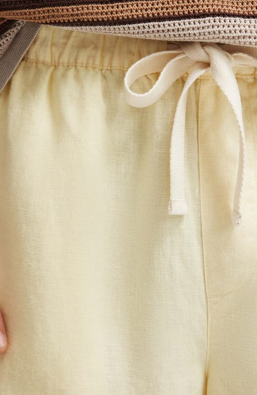 Cotton On Baggy Linen Short In Neutral
