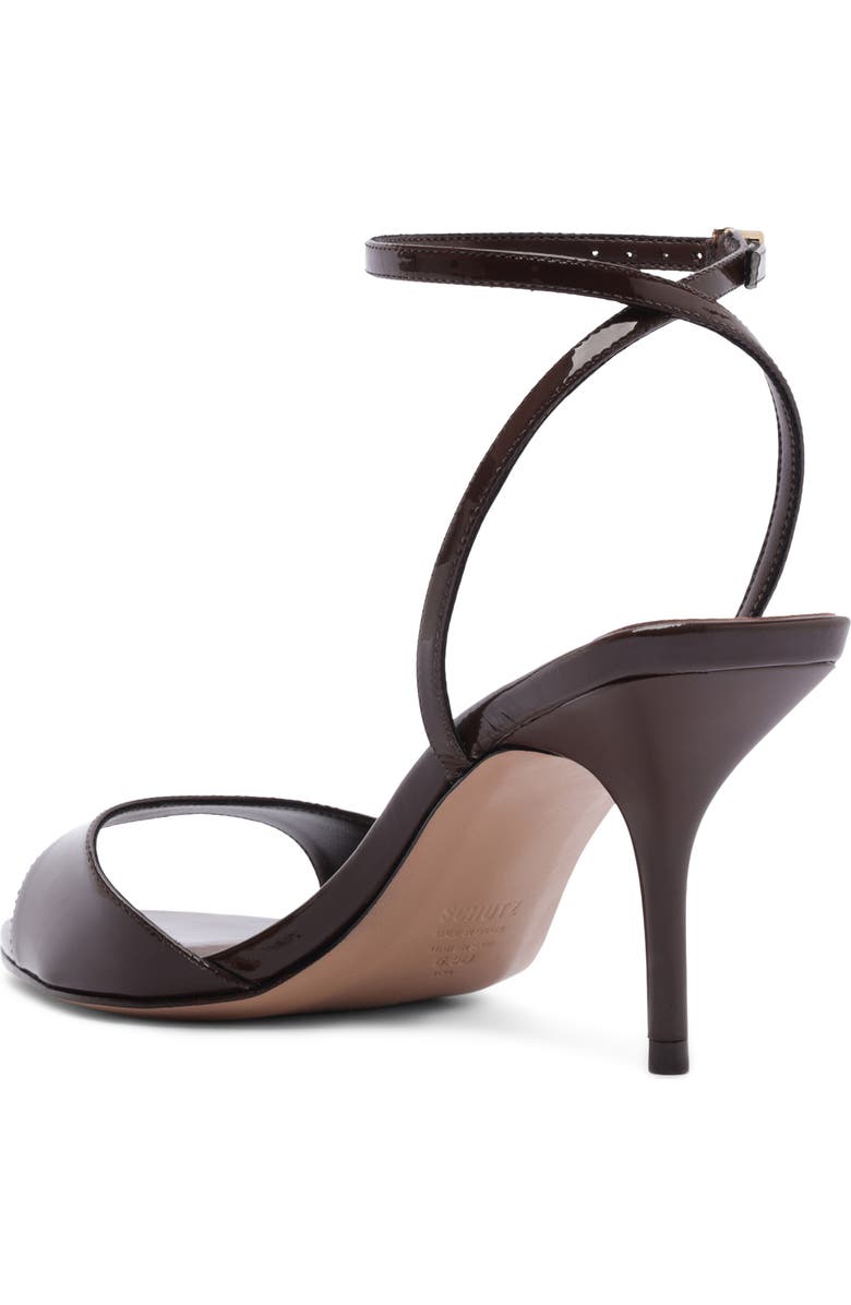 Schutz Elodie Ankle Strap Sandal, Alternate, color, Root Brown