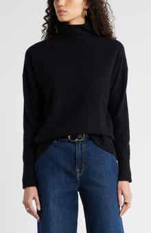 Nordstrom Oversize Cashmere Turtleneck Sweater