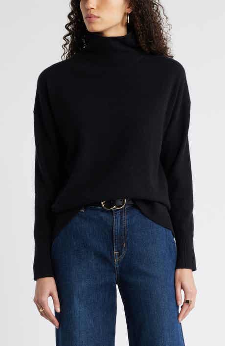 Nordstrom Oversize Cashmere Turtleneck Sweater