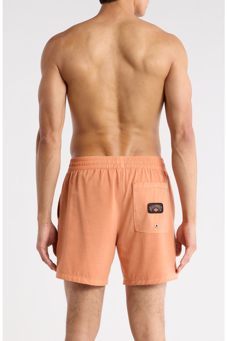 Every Other Day Swim Trunks, Alternate, color, CANTALOUPE
