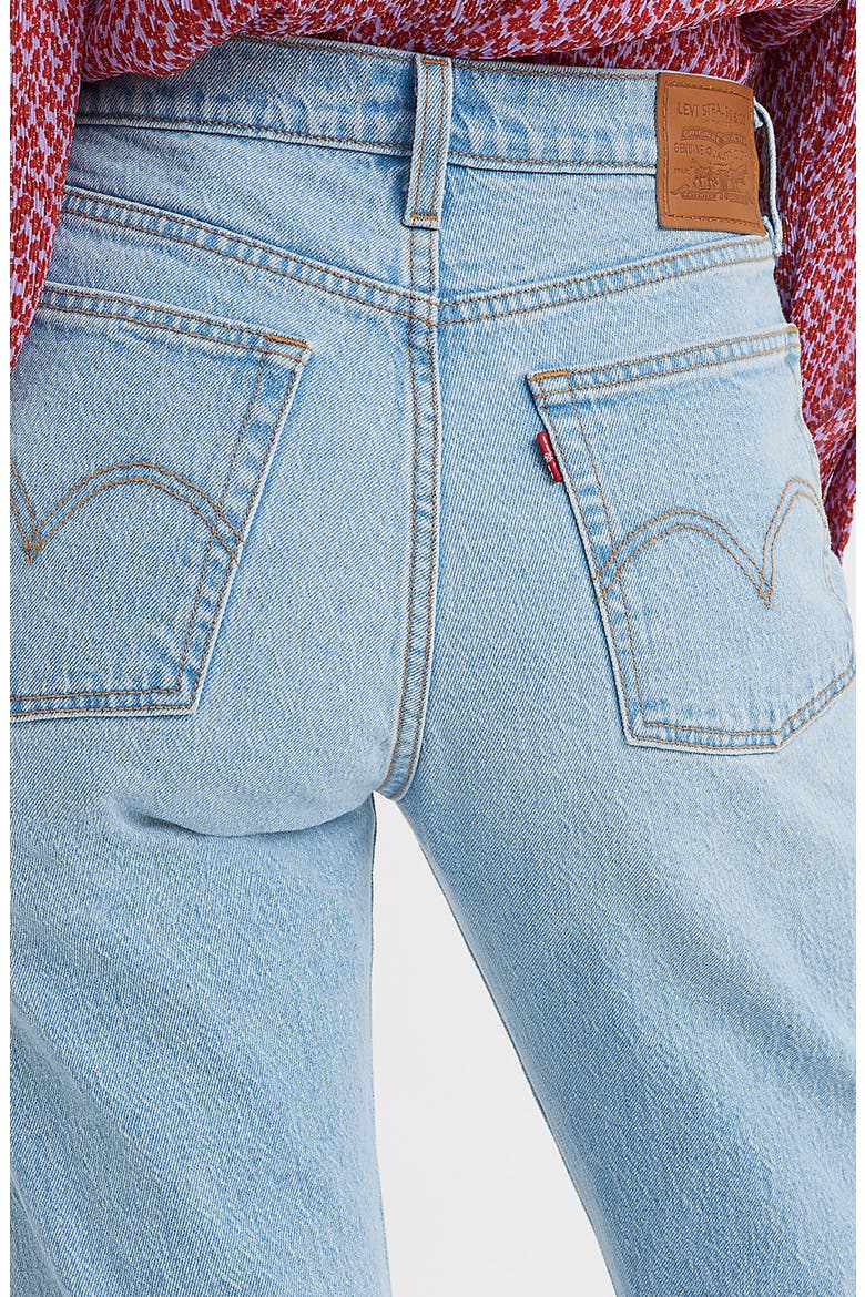 Wedgie High Waist Straight Leg Jeans, Alternate, color, FULLY BAKED