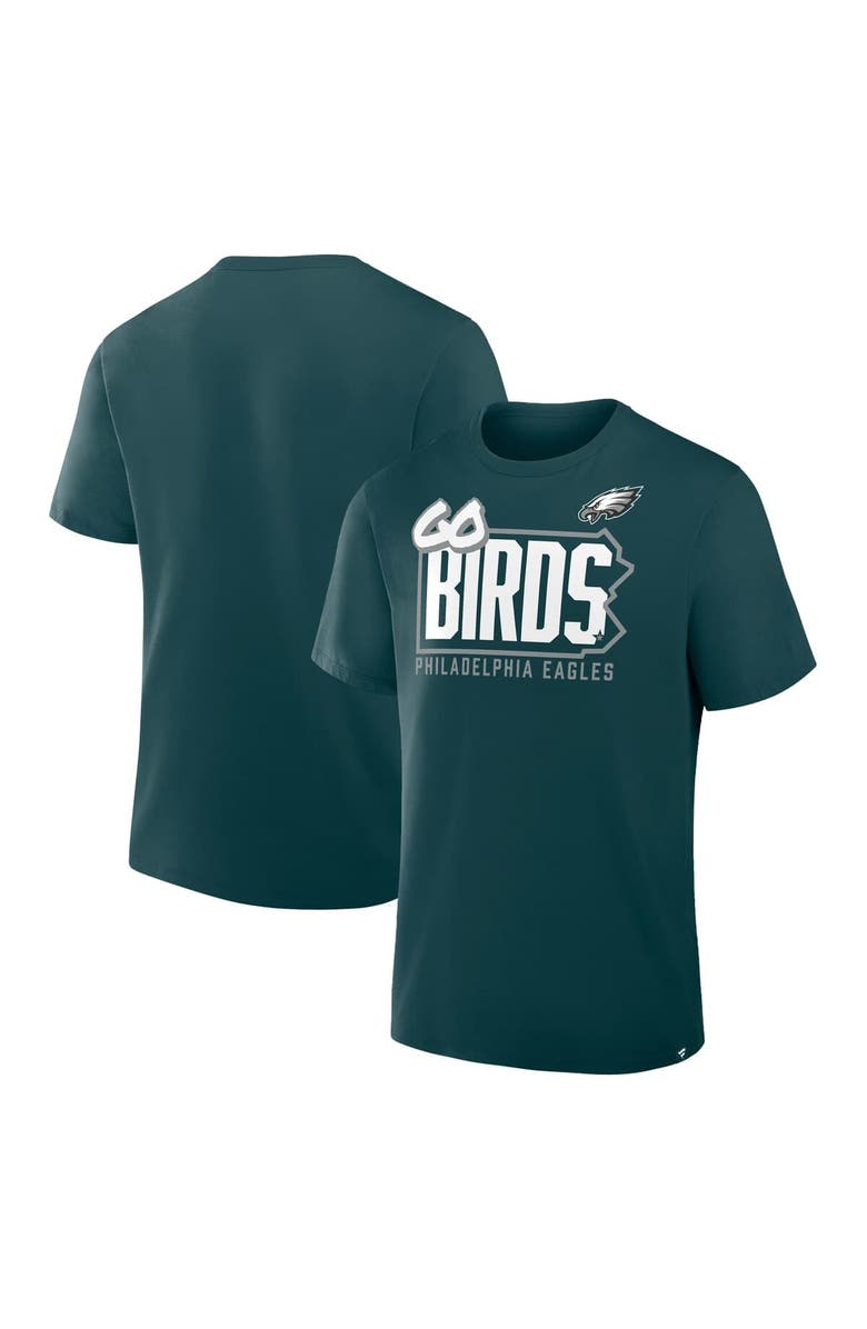 FANATICS Men's Fanatics Midnight Green Philadelphia Eagles Hometown True Favorite T-Shirt, Main, color, 