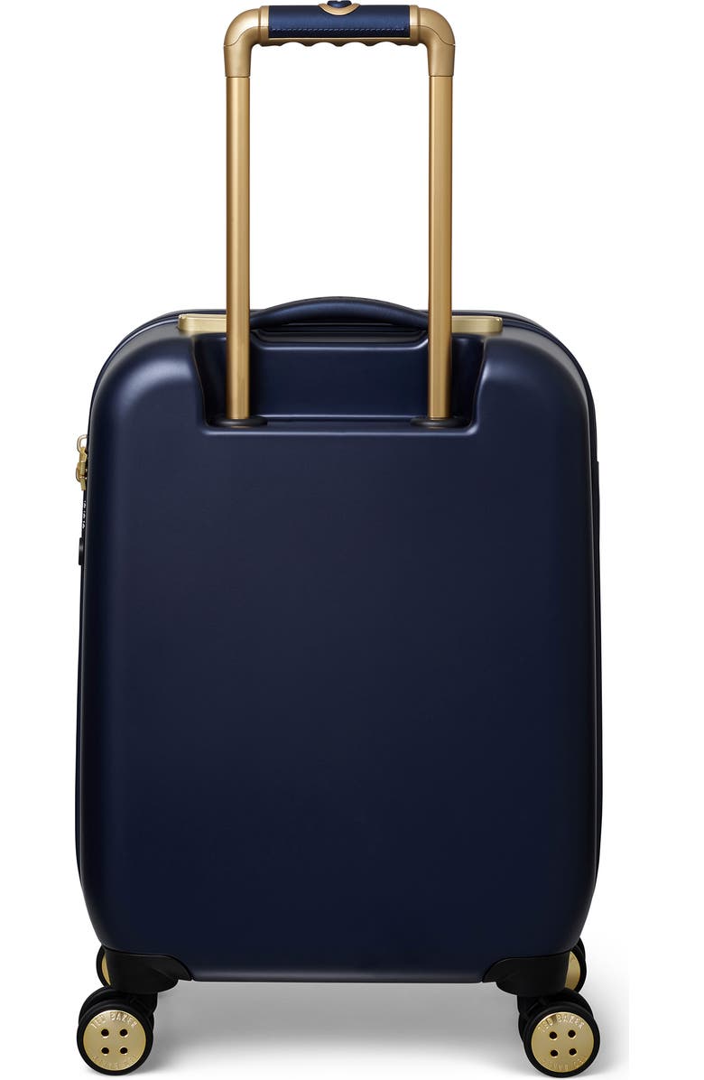 Ted Baker London Small Beau 22-Inch Bow Embossed Four-Wheel Trolley Suitcase, Alternate, color,