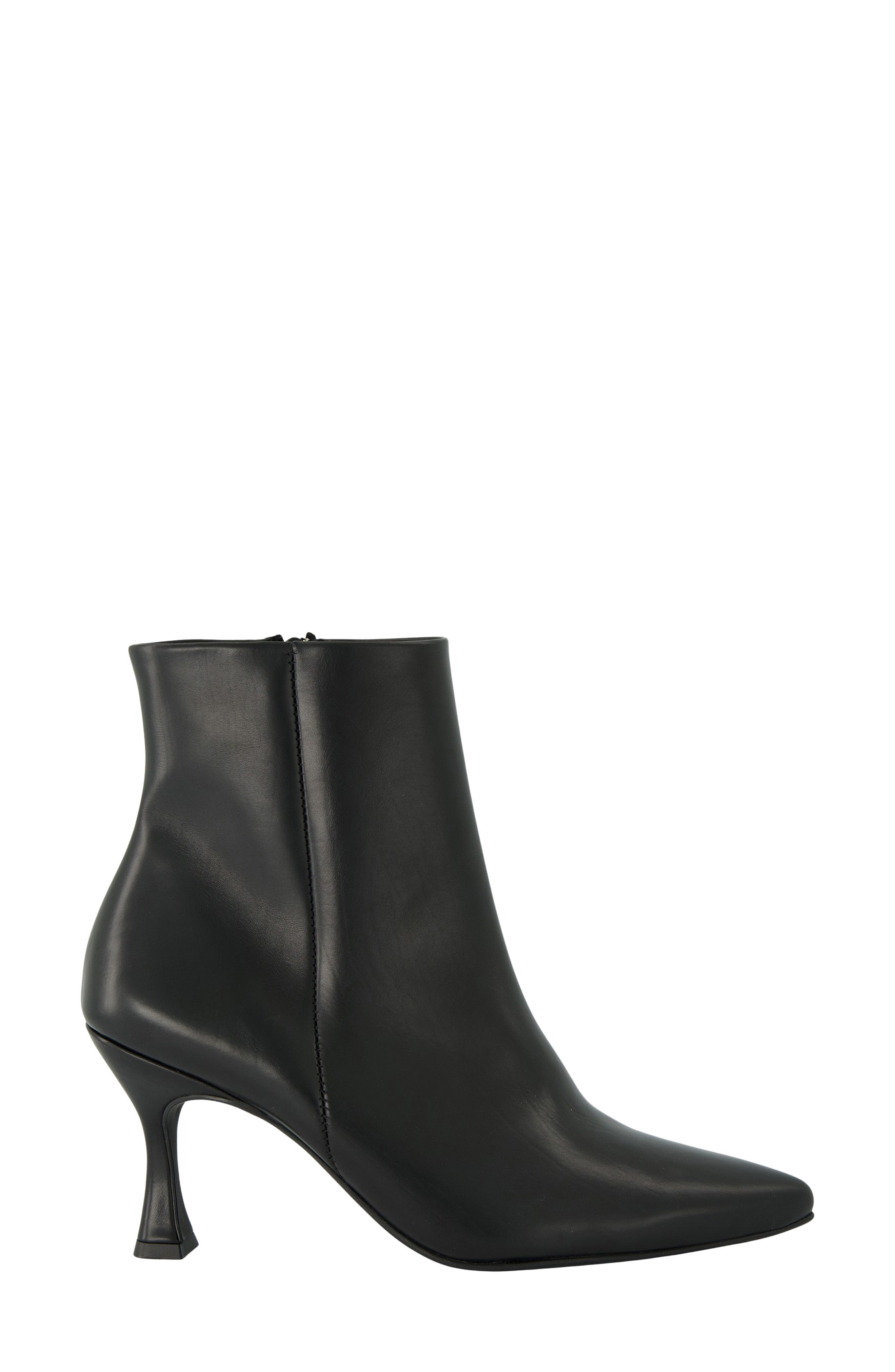 Freeda Leather Bootie, Alternate, color, BLACK LEATHER