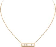 Messika Move Classique Ciselè Diamond Pendant Necklace