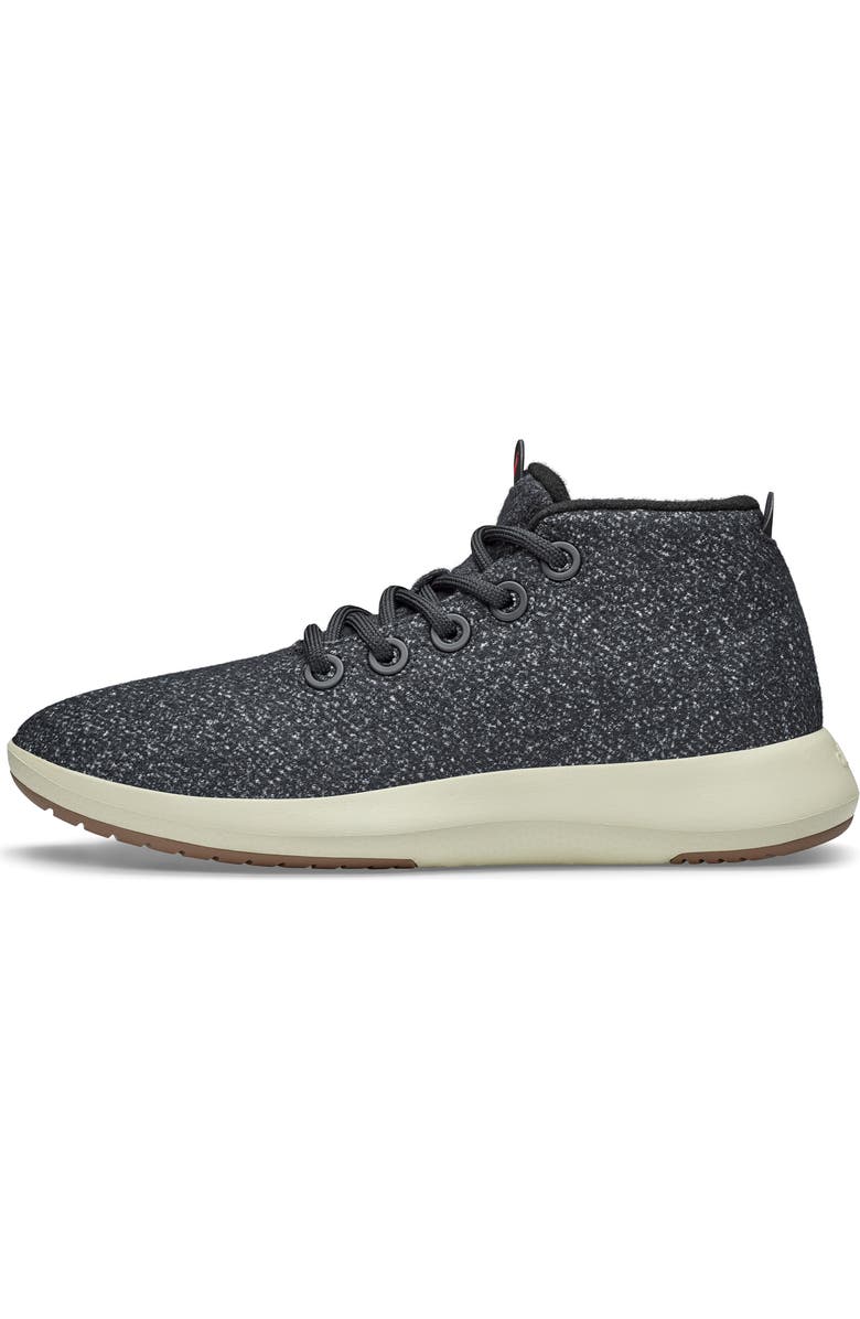 Allbirds Mizzle Wool Runner Water Repellent Sneaker, Alternate, color, Dark Grey/ Bloom Red