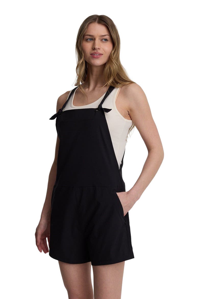 Grove Romper, Alternate, color, Meteorite Black