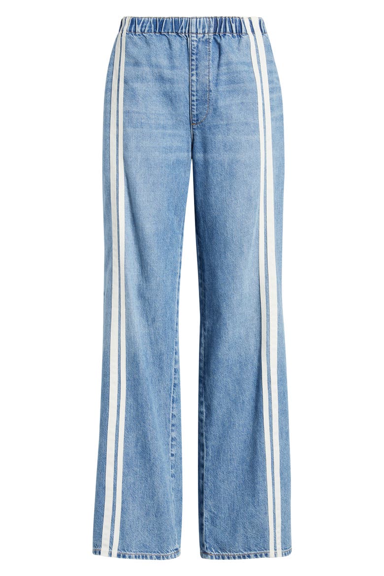 Featherweight Logan Pull-On Wide Leg Track Pants, Alternate, color, EVER SPORT