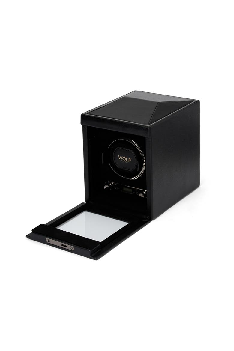 British Racing Single Watch Winder, Alternate, color, Black