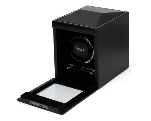 Wolf British Racing Single Watch Winder In Black