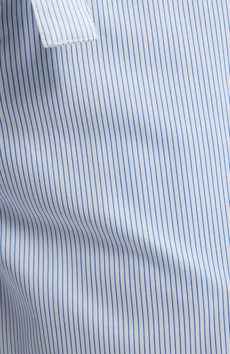 KROST Stripe Cotton Blend Drawstring Shorts, Alternate, color, Dutch Blue