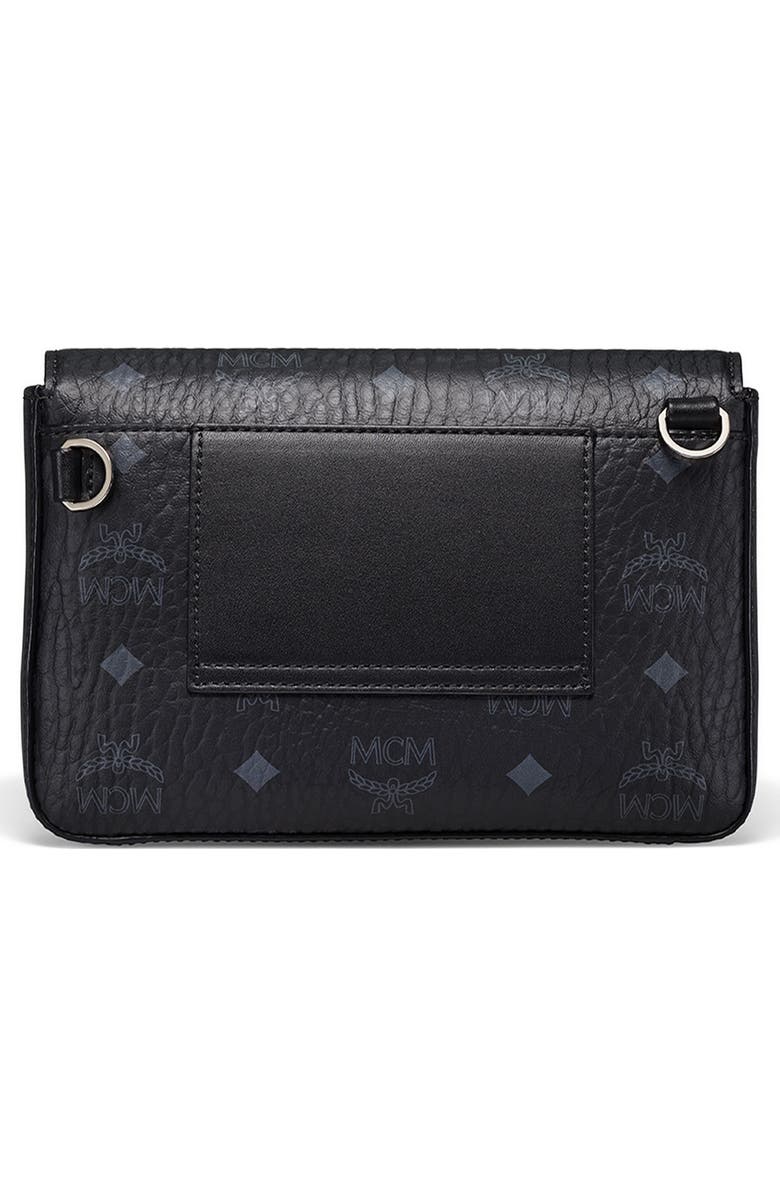 MCM Small Millie Visetos Water Resistant Leather Crossbody Bag, Alternate, color,