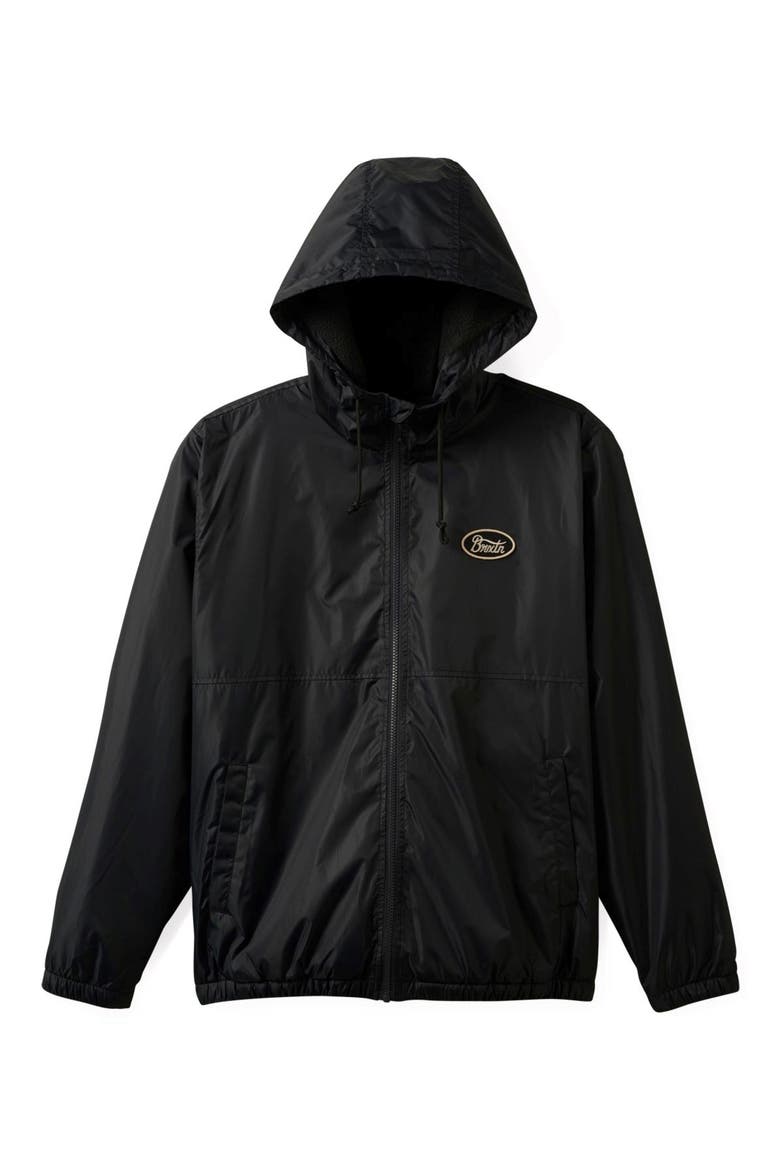 Claxton Parsons Arctic Fleece Lined Hooded Jacket, Alternate, color, BLACK