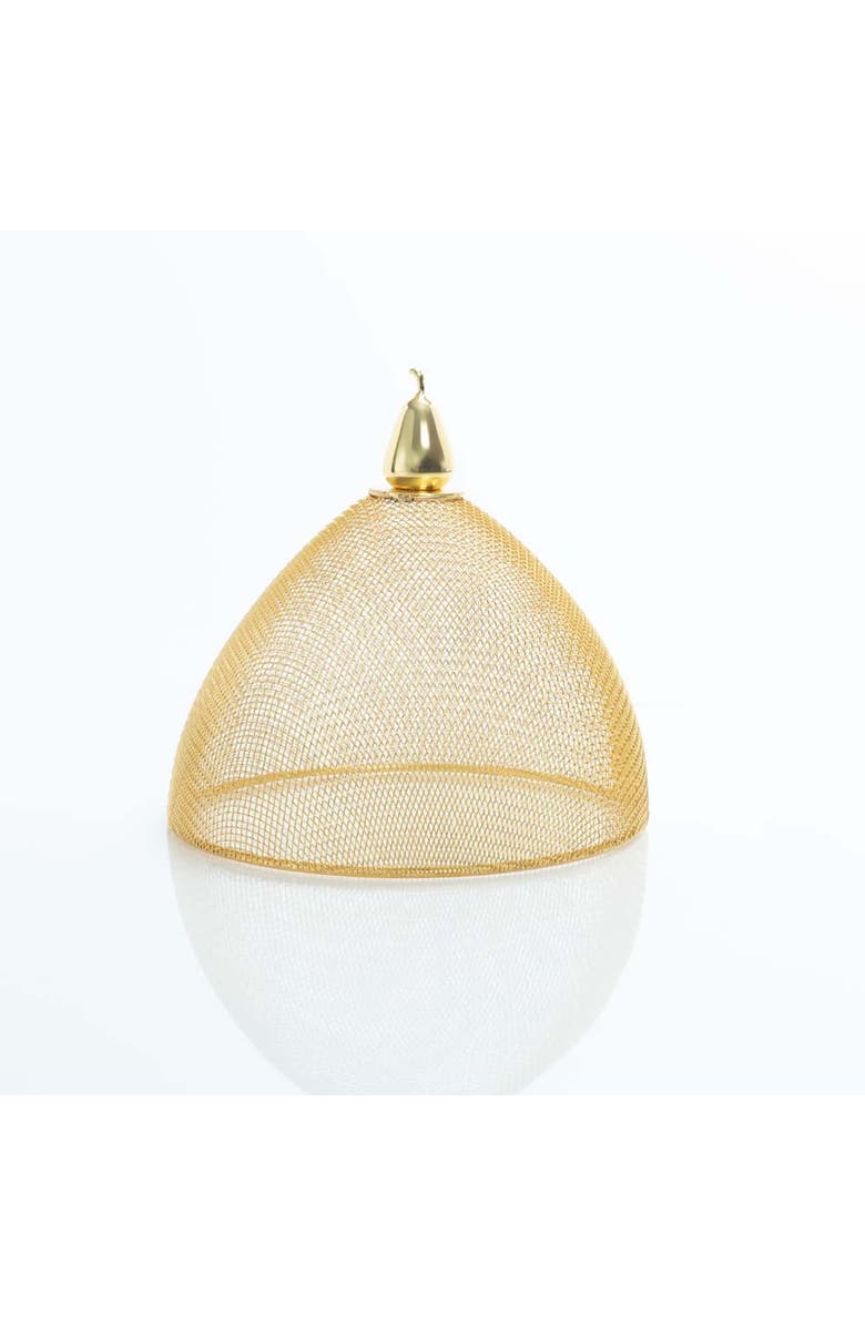 Lunares Gold Mesh Domes - Set of 2, Alternate, color, Gold