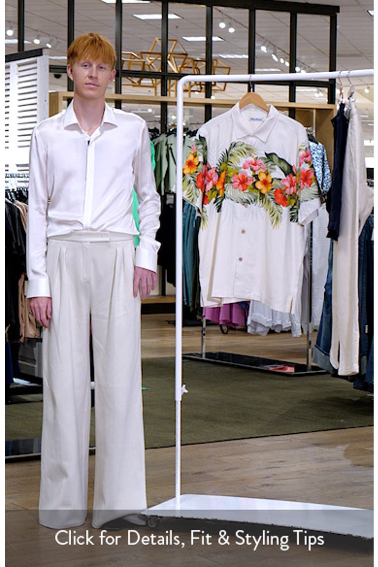 Island Blooms Silk Camp Shirt video