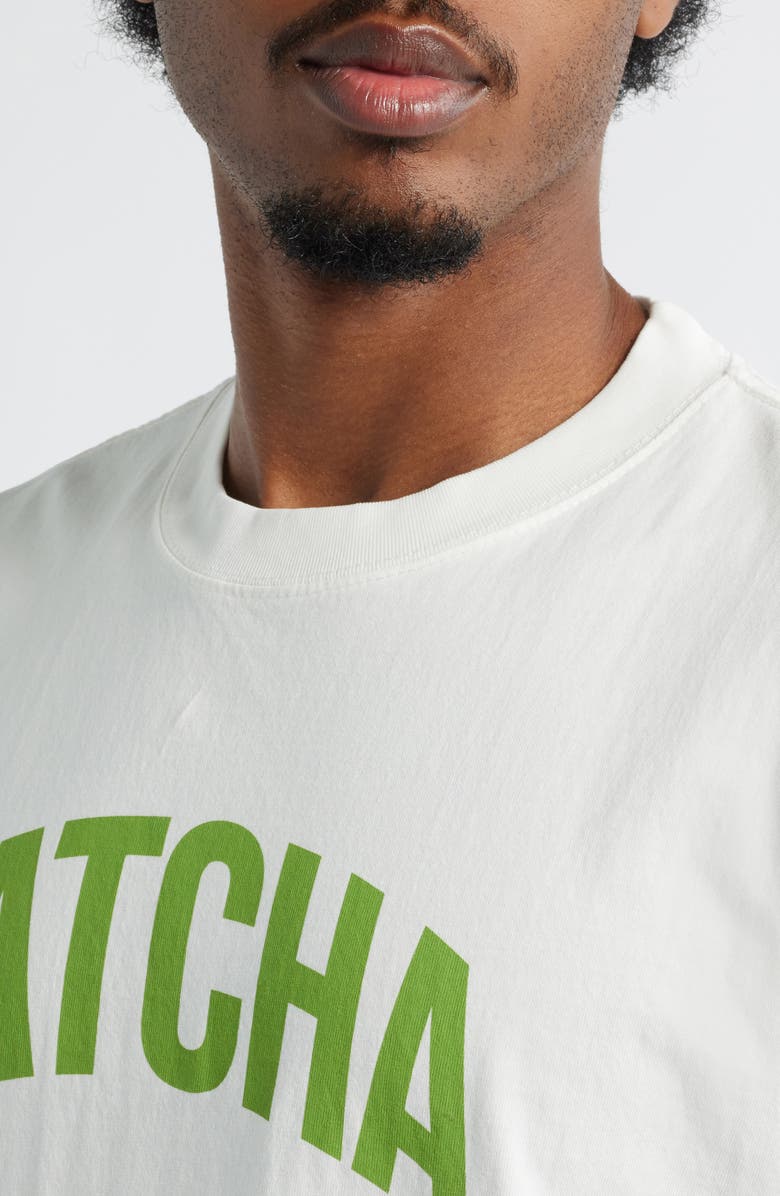 ID Supply Co Matcha Cotton Graphic T-Shirt, Alternate, color, White