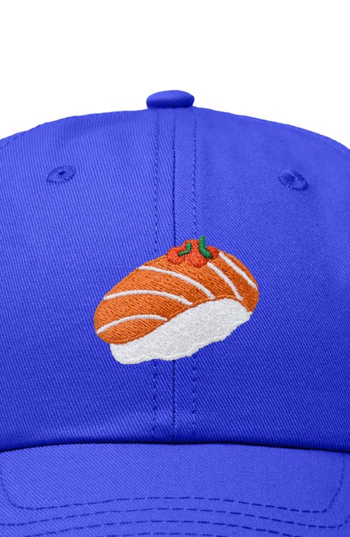 DALIX DALIX SALMON SUSHI EMBROIDERED DAD CAP 