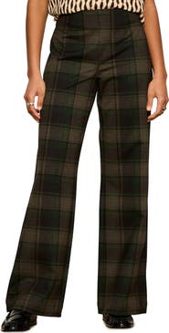 Sanctuary Relay Plaid Pull-On Pants