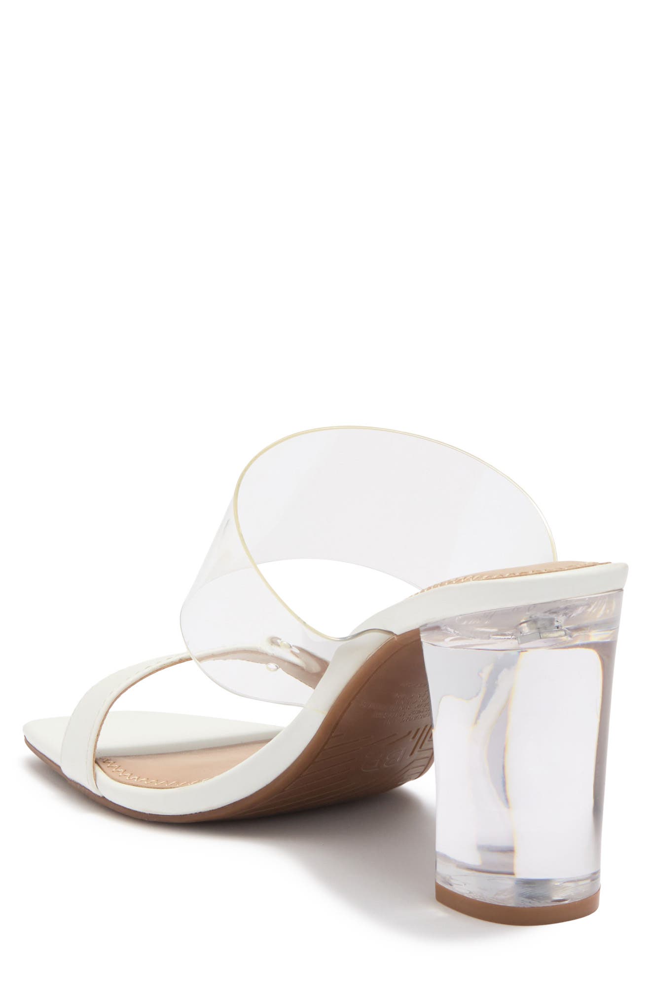 BP. Naomi Clear Block Heel Sandal, Alternate, color, 