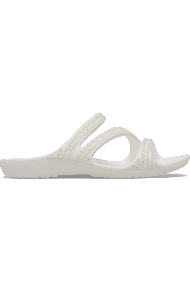 CROCS Kadee II Slide Sandal, Alternate, color, White