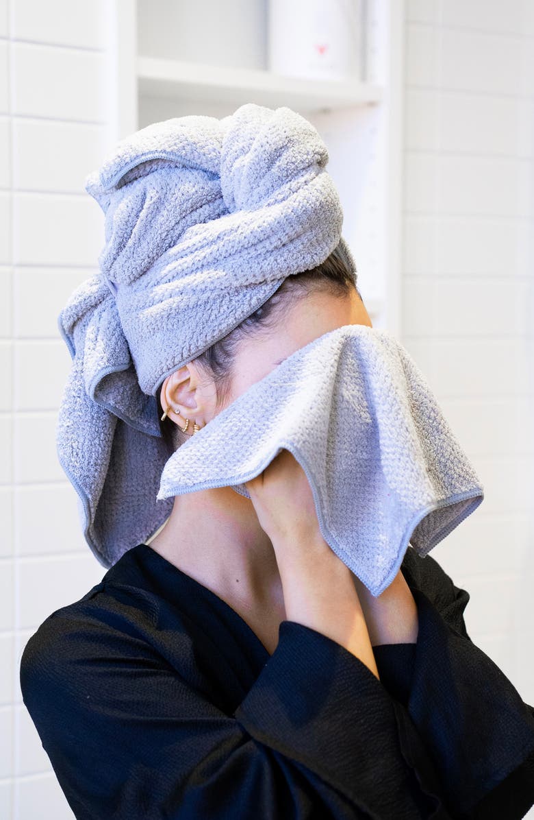 VOLO 3-Pack Hero Face Towels, Alternate, color, Luna Gray