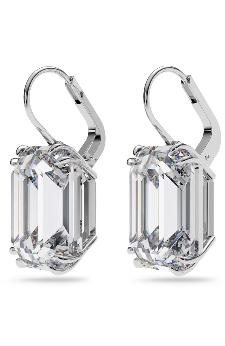 Swarovski Millenia Octagon Crystal Drop Earrings, Alternate, color,