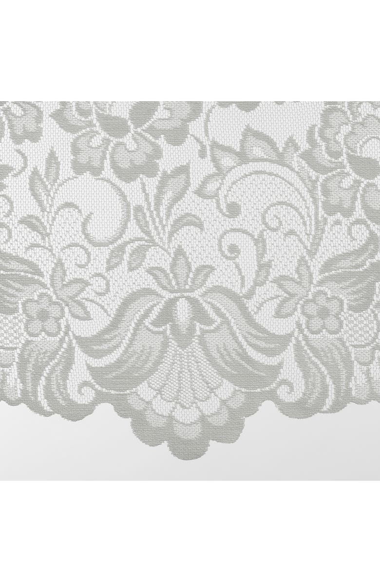 Outdoor Decor by Commonwealth Floral Lace Flat Valance, Alternate, color, 