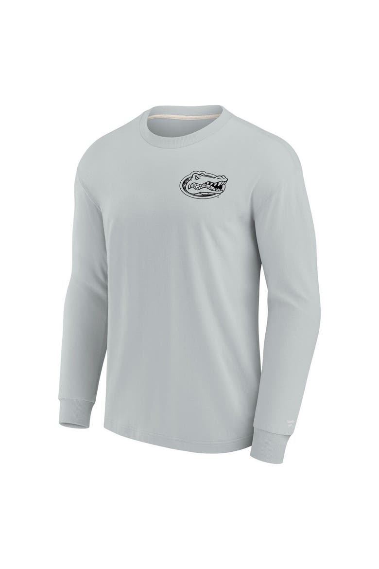 Unisex Fanatics Signature Gray Florida Gators Elements Super Soft Long Sleeve T-Shirt, Alternate, color, Gray