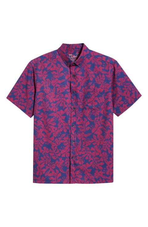 Tide Pool Short Sleeve Button-Up Shirt