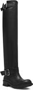 Steve Madden Chopper Leather Over the Knee Boot