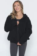 Sweat & Milk Isabella Organic Nursing and Pregnancy Full Zip Hoodie