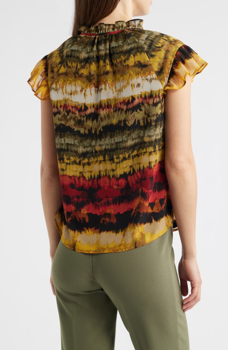 Anne Klein Flutter Sleeve Top, Alternate, color, 