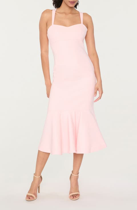 Dalia Ruffle Hem Sleeveless Dress