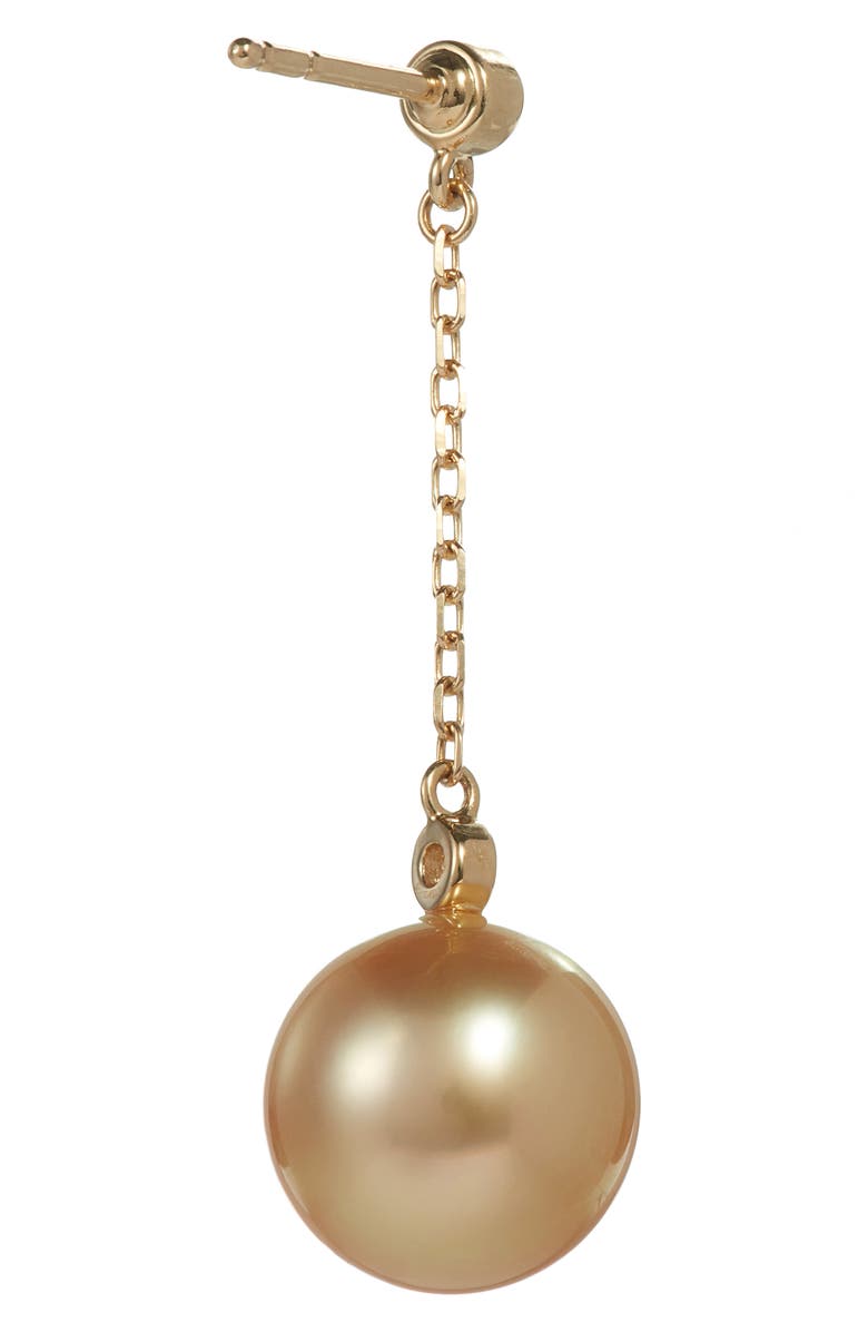 Mikimoto South Sea Cultured Pearl & Diamond Drop Earrings, Alternate, color,