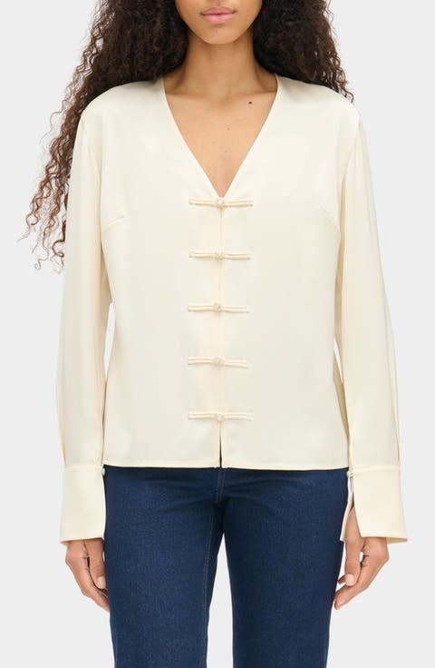 Saffron Knot Tie Shirt