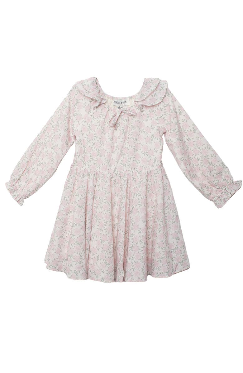 Isobella & Chloe Dewy Rose Dress, Main, color, Pink