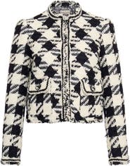 Maison Common Little Short Plaid Jacket